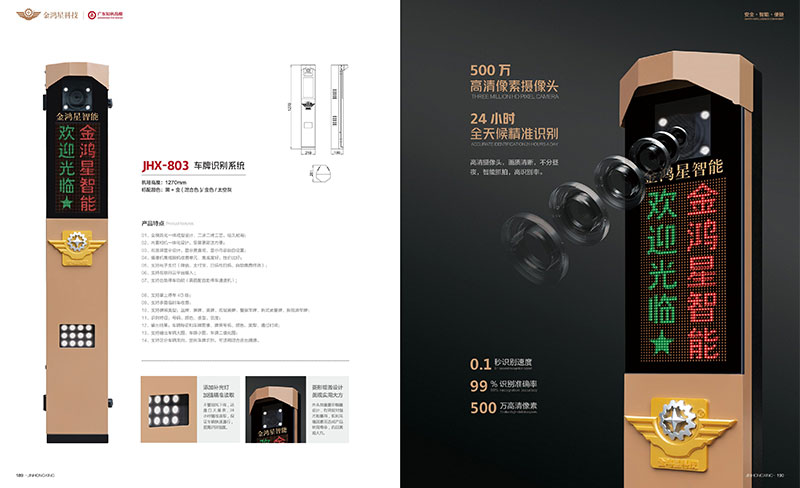 車(chē)牌識(shí)別系統(tǒng)JHX-803